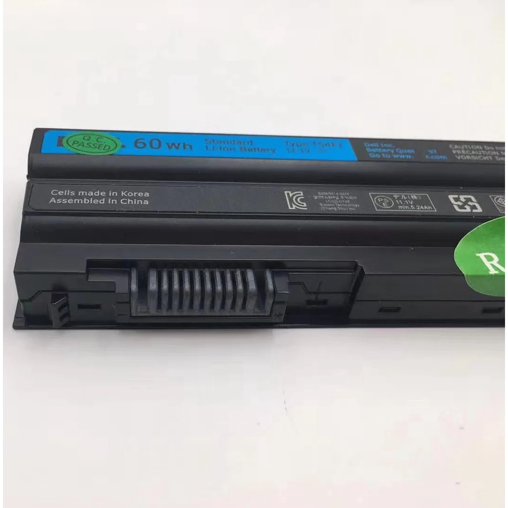 แบตเตอรี่แล็ปท็อป 5200mAh T54FJ  Dell 312-1163 E6420 E5420 E6430 8858X M5Y0X T54F3 NHXVW HCJWT PRRRF