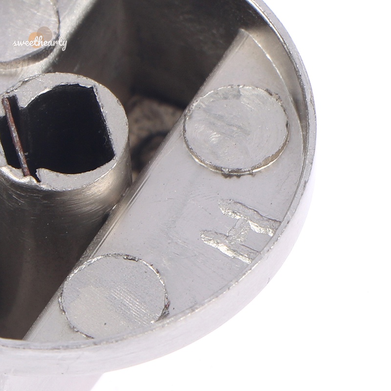 [สวีทฮาร์ทย์] โลหะ 8 มม. สากลเงินเตาแก๊สปุ่มควบคุม Adaptors เตาอบใหม่ ราคา ถูกที่สุด ดีลบีเคเค แกลเลอรีภาพที่ 4