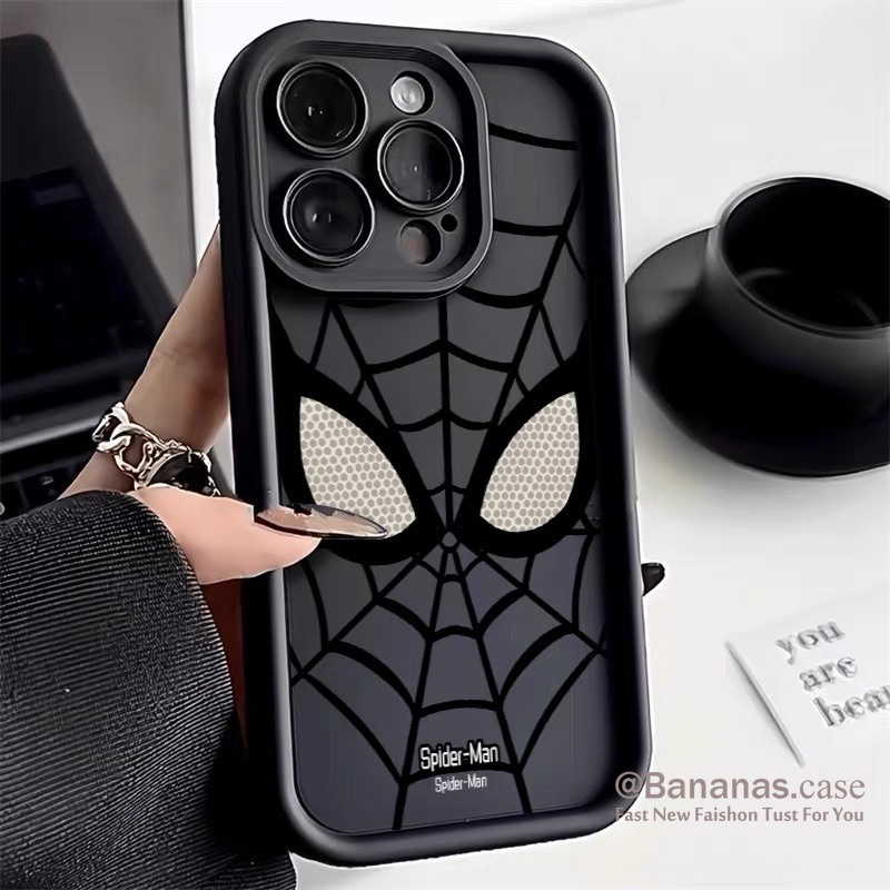 เคสโทรศัพท์มือถือ แบบนิ่ม ลายการ์ตูนสไปเดอร์แมน สําหรับ iPhone 15 14 13 12 11 Pro Max X Xr Xs Max 7 8 Plus SE2020