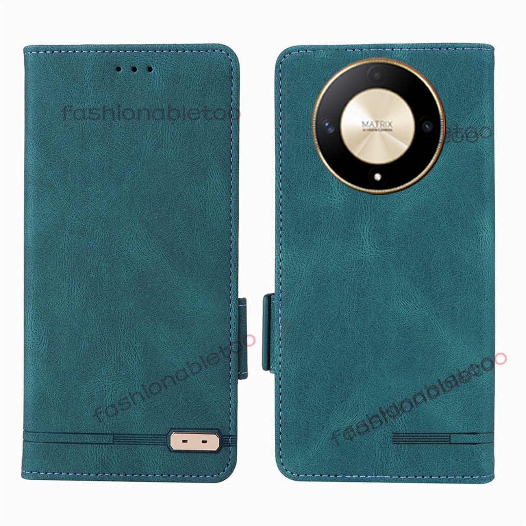 เคสโทรศัพท์มือถือหนัง ฝาพับแม่เหล็ก กันกระแทก พร้อมช่องใส่บัตร สําหรับ Honor X9B X9A X8A X7A X6A X 9B X9 B X 9A X 8A X 7A X 6A HonorX9B HonorX9A HonorX8A HonorX7A HonorX6A 2023 ราคา ถูกที่สุด ดีลบีเคเค แกลเลอรีภาพที่ 7