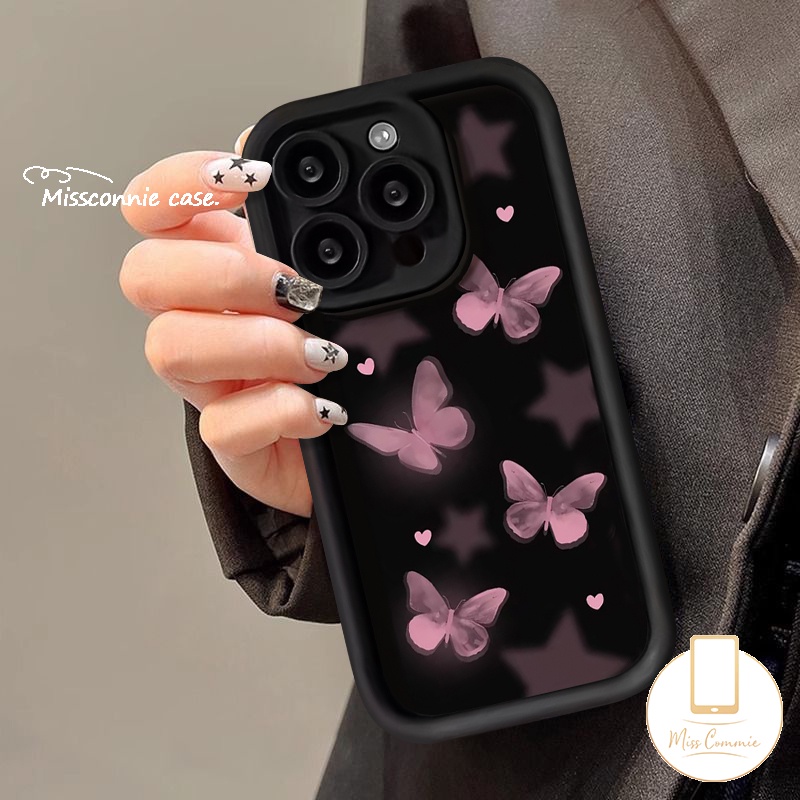 เคสโทรศัพท์มือถือ ลายดอกทิวลิป ผีเสื้อ ดาว แนวเรโทร สําหรับ Samsung A55 A35 A15 A13 A05 A03s A04s A14 A34 A02s A50 A20 A31 A50s A24 A11 A03 A20s A54 A10s A05s A53 A32 A12 A52 A23 A51 - รูปที่ 6
