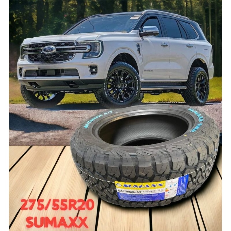 275 55 20 AT SUMAXX ยางรถยนต์ใหม่ปี2025 เหมาะทั้งทางลาดยางและทางลูกรัง(ราคาต่อ1เส้น)เก็บงานปลายทาง