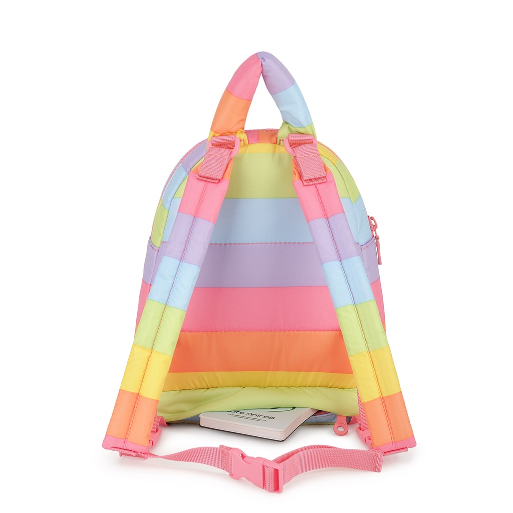 ระบายอากาศได้ดี CiPU กระเป๋าเป้ใบเล็ก รุ่น AIRY Backpack XS  สี Rainbow