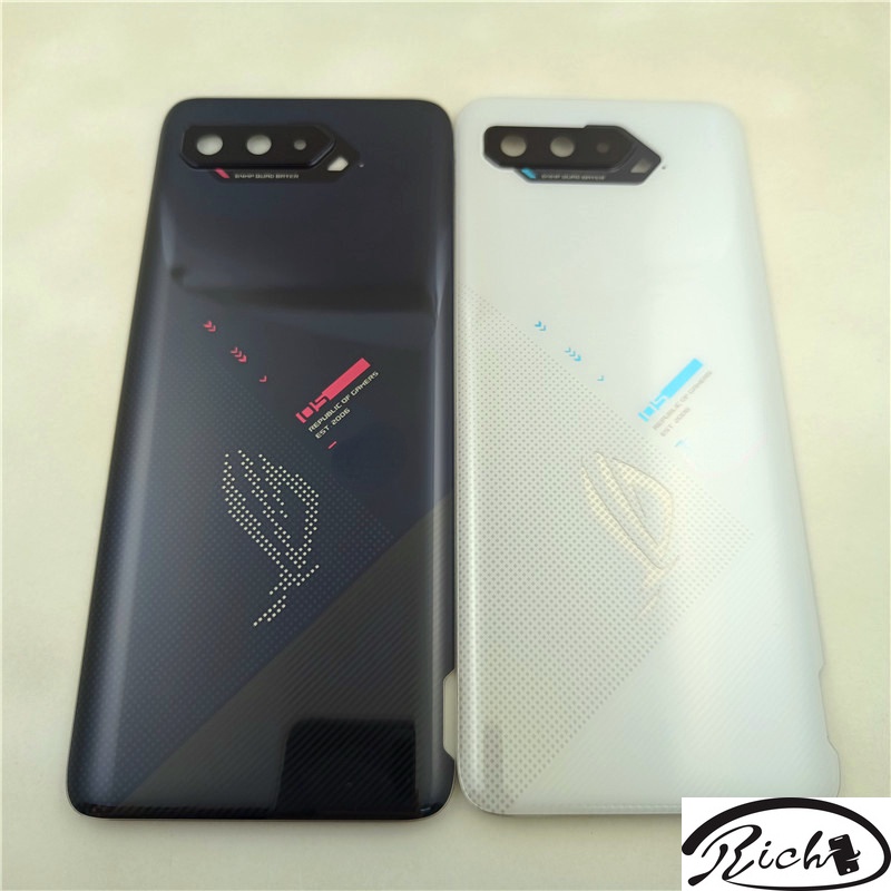 ฝาครอบแบตเตอรี่ ด้านหลัง สําหรับ Asus ROG Phone 5 ZS673KS ZS673KS