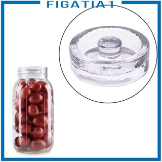 [figatia1] โหลแก้วถ่วงน้ําหนัก 7.2x3 ซม. สําหรับหมักผักดอง