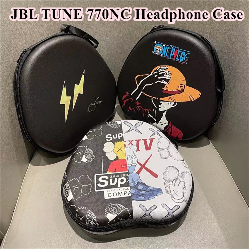 อนาคตดาวสําหรับ JBL TUNE 770NC หูฟังกรณีการ์ตูนนวัตกรรมรูปแบบชุดหูฟัง Earpads กระเป๋าเก็บปลอกกล่อง
