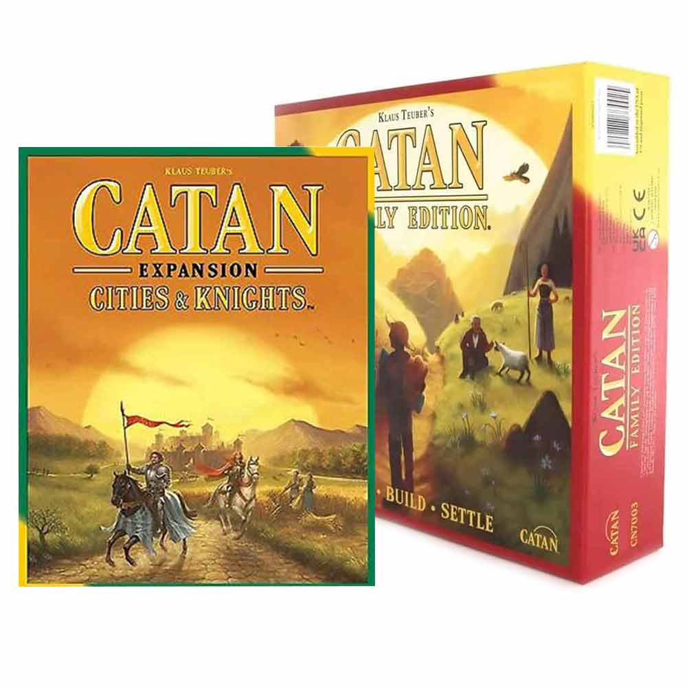 Catan: Cities &amp; Knights Expansion Strategy Board Game

