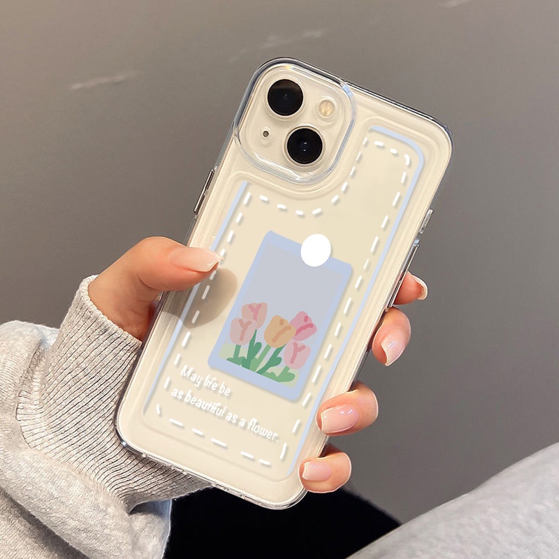 หุ้นไทยเคส TPU อวกาศ for iPhone 11 14 15 16 Pro Max XR 7 8 Plus XS Max 13 12 Pro Max 15 14 Pro SE ปกการ์ตูนเพ้นท์ซิลิโคน