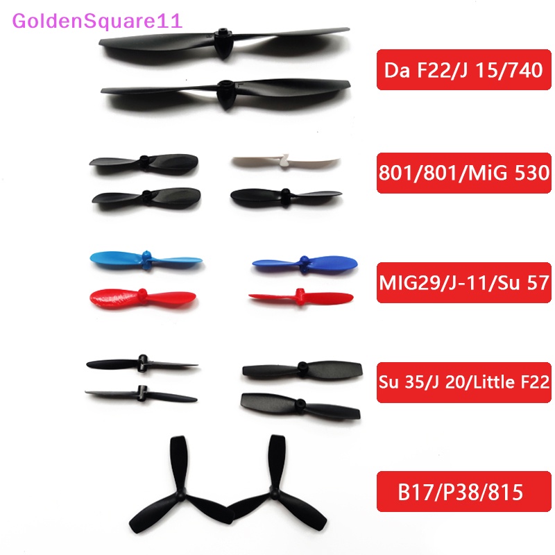 1 กระเป๋าใบพัดชุบทองสําหรับเครื่องบินควบคุมระยะไกล f22 su35 su57 j11b j20