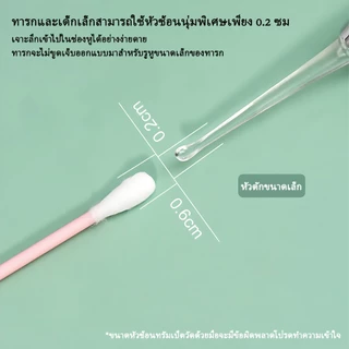แว่นขยายความชัดสูง 8 เท่า ไม้แคะหูสเตนเลส มีไฟ LED ทำให้สว่างมองเห็นรูหูชัดเจน มีกล่อง ที่ทำความสะอาดหู