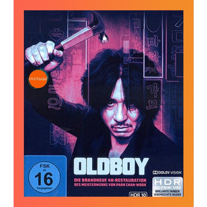 ใหม่ หนังแผ่น 4K 4K - Oldboy (2003) เคลียร์บัญชีแค้นจิตโหด - แผ่นหนัง 4K UHD (เสียง Korean/ไทย | ซับ Eng/ ไทย) หนังใหม่