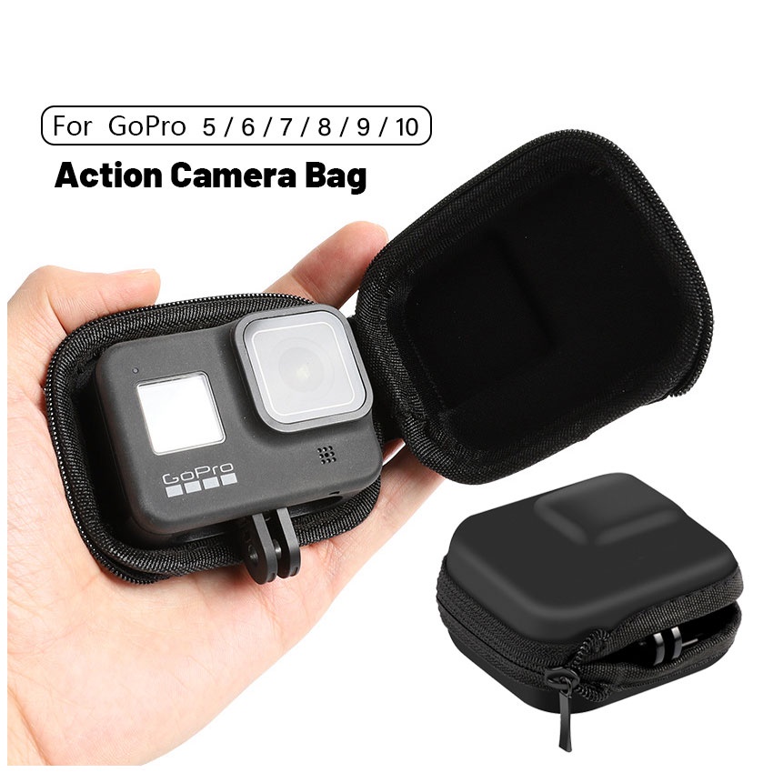 เคสกระเป๋า gopro 5-7 / gopro 8 / 9 / 10  เคสกระเป๋าโกโปร กระเป๋าใส่กล้องโกโปร