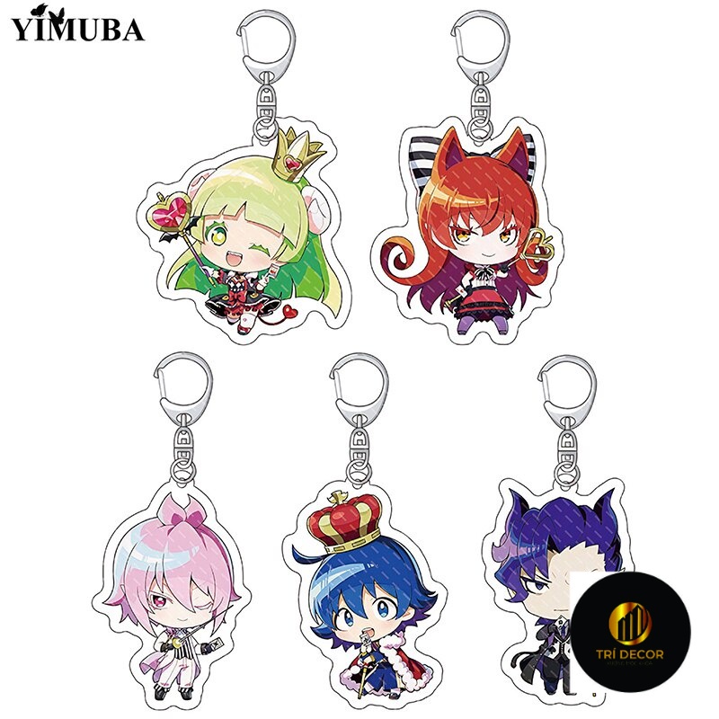 พวงกุญแจไมrimashita! Iruma-kun พวงกุญแจรุ่น Q Suzuki Iruma Clara Valac กระเป๋าเป้สะพายหลังอุปกรณ์ตกแ