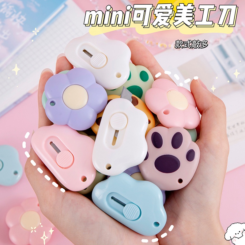 มีดตัดกระดาษ แบบพกพา ขนาดเล็ก น่ารัก SG111
