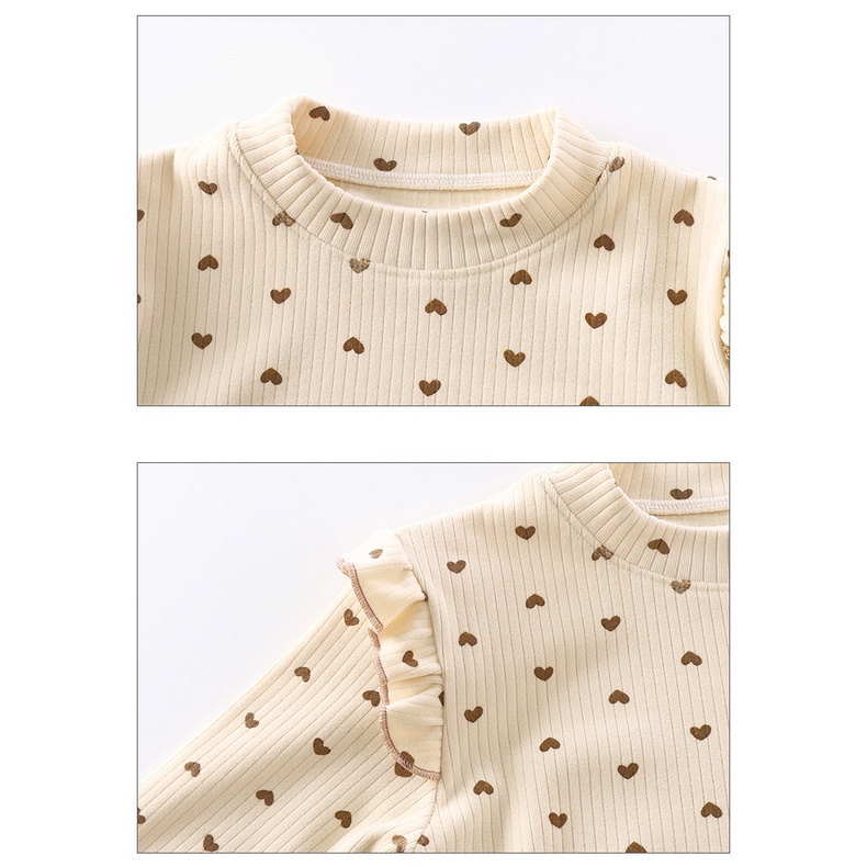 【YAOEENH】พร้อมส่ง เสื้อยืดลําลอง แขนสั้น คอกลม ลายดอกไม้ เข้ากับทุกการแต่งกาย แฟชั่นฤดูใบไม้ร่วง และฤดูหนาว สําหรับเด็กผู้หญิง 90-160 ซม. - รูปที่ 5