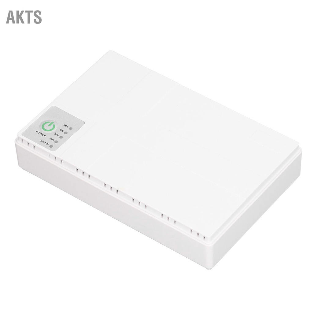 AKTS 8800mAh Mini UPS แบตเตอรี่สำรอง 5V 9V 12V POE 15V 24V เอาต์พุต Uninterruptible Power Supply สำหรับกล้อง Router 85-265V