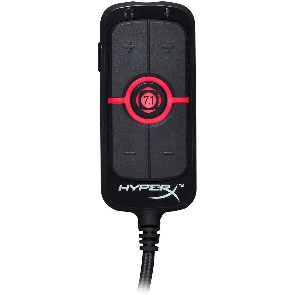 HyperX Amp USB Sound Card - Virtual 7.1 Surround Sound - Funciona con PC/PS4