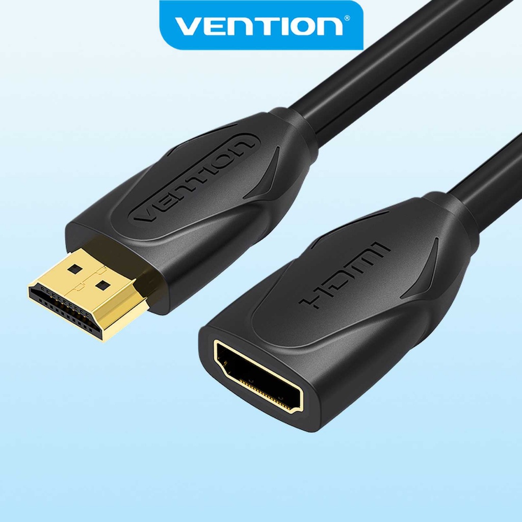 Vention สายเคเบิลต่อขยาย HDMI ตัวผู้ เป็นตัวเมีย 1080P 3D สําหรับคอมพิวเตอร์ HDTV