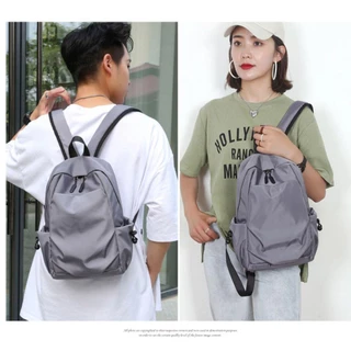 เป้สะพายหลัง-mini สำหรับผู้ชาย น้ำหนักเบากันน้ำ สีทึบ เหมาะสำหรับการเดินทางและใช้งานของนักเรียน จัดส่งจากประเทศไทย