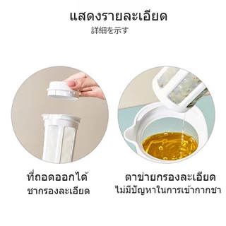 NEWCold Brew Coffee Maker ทํากาแฟ ขวด cold brew ขวดกาแฟสกัดเย็น เหยือกชงกาแฟแบบสกัดเย็น 1100ml สกัดเย็น