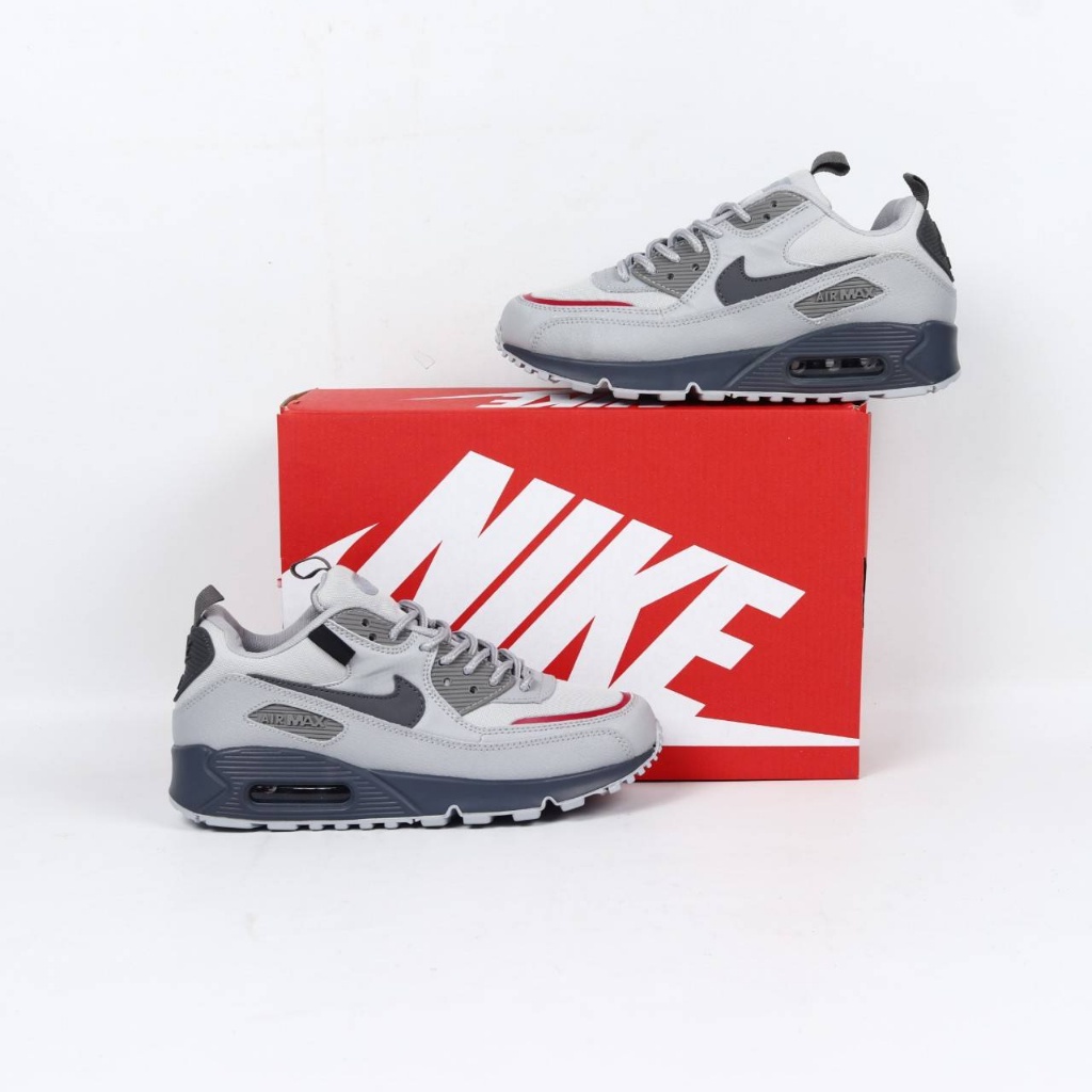 Sepatu Nike Air Max 90 Surplus Wolf Grey - Sneakers Nike แฟชั่น