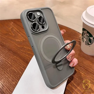 YUFU เคสโทรศัพท์มือถือแบบแข็ง กันกระแทก กันรอยเลนส์กล้อง แม่เหล็ก หรูหรา สําหรับ IPhone 16 15 14 13 12 11 Pro Max