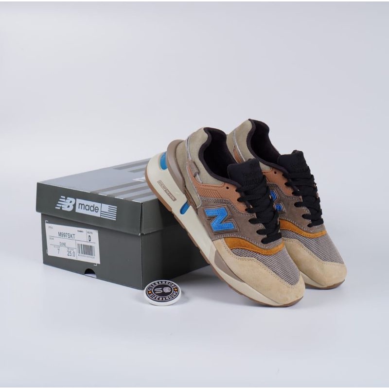 Sepatu New Balance 997 X KITH Nonnative Brown Series