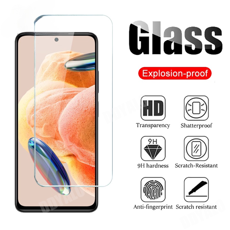 สําหรับxiaomi Redmi 13 4G 2024 13C 12C 12 A2 + A1 10C 10A 10 2022 หมายเหตุ 13 12 12s Pro 5G POCO M6 Pro 4G 2.5D 9Hกระจกนิรภัยโปร่งใสป้องกันหน้าจอ