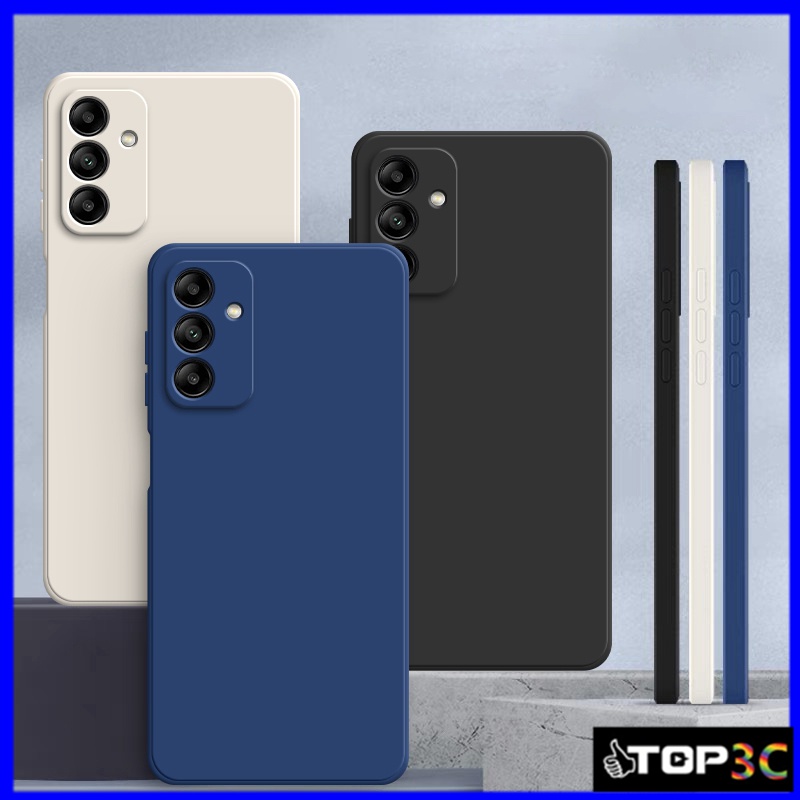 เคส Samsung A15 5G A25 5G A05S A14 5G A24 A34 5G A54 5G เคสโทรศัพท์มือถือ ซิลิโคน กันกระแทก สีพื้น สําหรับ YT