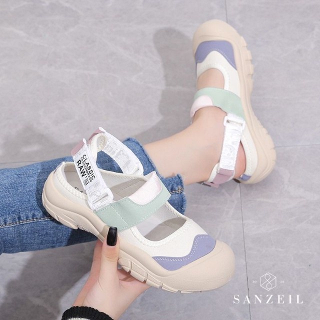 Sanzeil Lolita Womens Strap Shoes Ready Casual Shoes (พร้อมกล่อง) 1151017