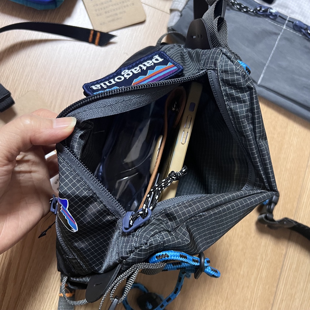 Patagonia กระเป๋าสะพายไหล่ สะพายข้าง ใส่โทรศัพท์มือถือ กันน้ํา แต่งซิป เหมาะกับวันวาเลนไทน์ วันเกิด วันหยุด สําหรับนักเรียน คู่รัก