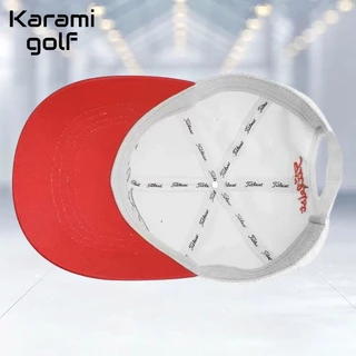 Karamiหมวกกอล์ฟ งานปัก golf cap คุณภาพดี กันแดด golf cap หมวกกอล์ฟ มีหลายสี ให้เลือก ปรับขนาดได้ รหัสสินค้า：MTI007