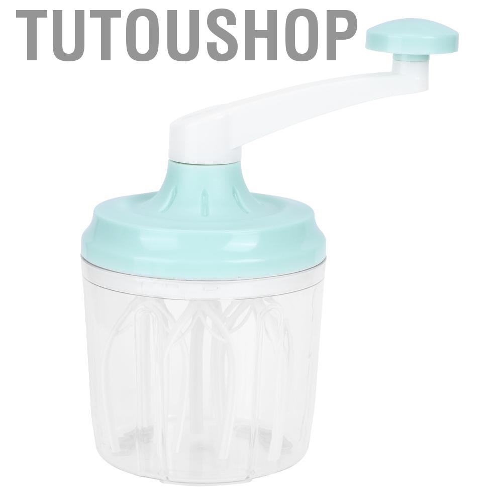 Tutoushop Durable Labor-Saving Stable Safe Hand Egg Whisk Manual Mixer For Home Chef