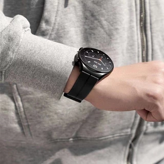 สายนาฬิกาสำหรับAmazfit Bip6 bip3 bip4 bip5 GTS4mini GTS2 2eแบบพับได้GTR2GT3GTR4สาย20mm22mm