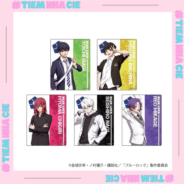 [Cies Shop] [AVAILABLE] BLUE LOCK DIGNITY CARD NO. UNIFORM 1 อัน