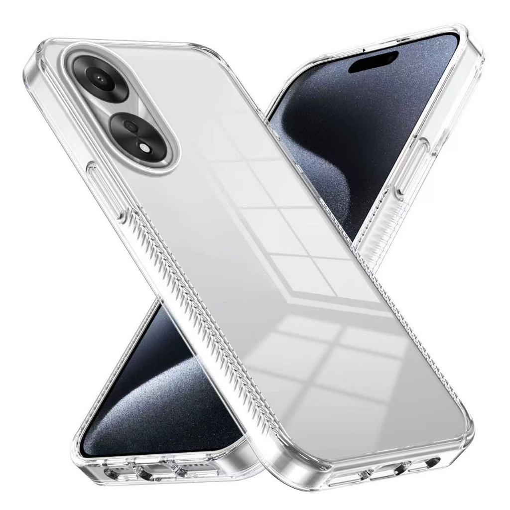 [ส่งจากไทย เร็ว 1-2วัน] เคส แข็งใส มาใหม่ สำหรับ Oppo A3X A3Pro A3 4G A60 A38 A18 Reno 11/12 Pro,F A58 A78 041