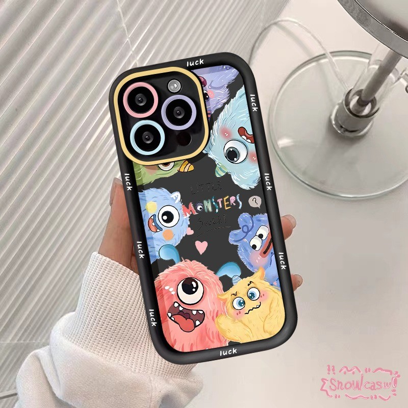 เคส Samsung A15 A23 A25 A05 A12 A32 A05s A24 A14 A03s A13 A21s A34 A52 A54 A50 A03 A53 สีสันลวดลายมอนสเตอร์น้อยสุดน่ารัก ราคา ถูกที่สุด ดีลบีเคเค แกลเลอรีภาพที่ 2