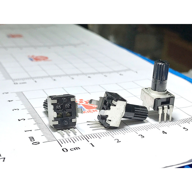 [Combo Of 10] Potentiometer B502 RV09 0932 ขาตั้ง 12.5 มม