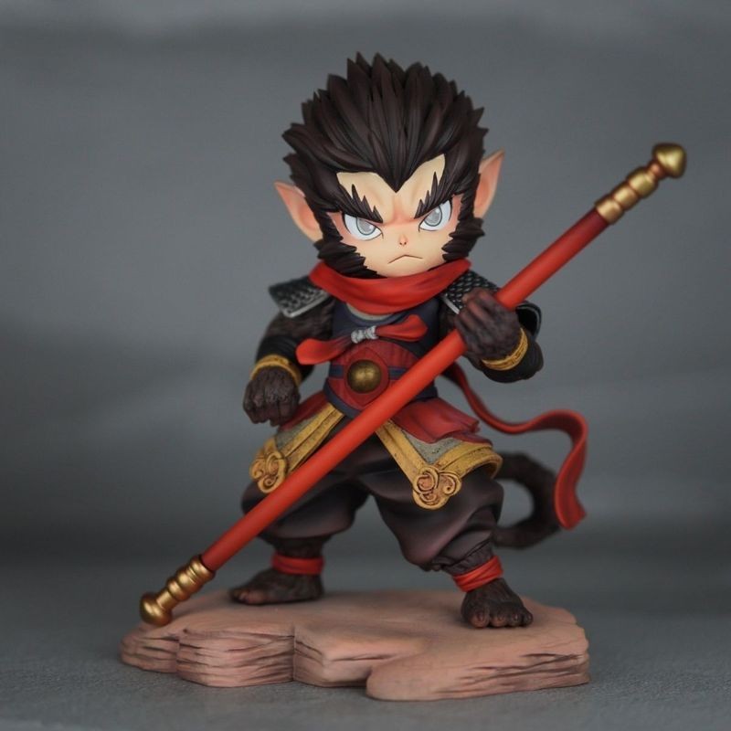 Black Myth Goku-Model, < Black Myth: Wukong > -รุ่น Q Destiny-Figure, สินค้าเกม-15CM ตกแต่งแชสซี