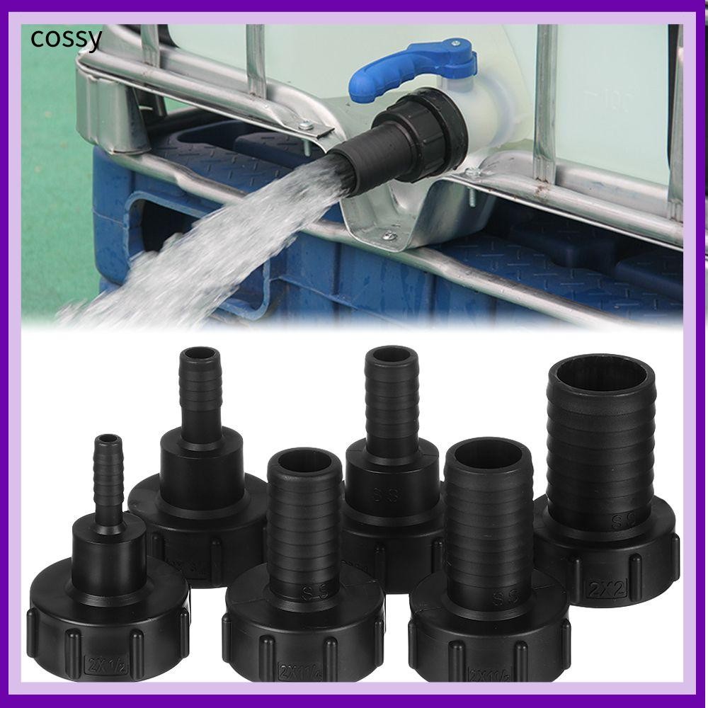 Cossy IBC อะแดปเตอร์ถัง Thicken การบีบอัดความต้านทานเครื่องมือแตะ Connector Outlet การเชื่อมต่อ