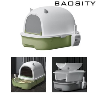 [Baosity] กล่องทราย ขนาดใหญ่ ถอดออกได้ พร้อมประตู ทนทาน สําหรับสัตว์เลี้ยง แมว