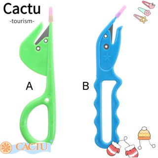 Cactu ยางรัดผม แบบยืดหยุ่น สุ่มสี สําหรับเด็กผู้หญิง 8 ชิ้น