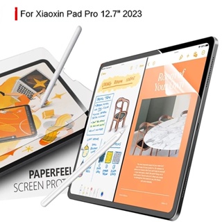 ฟิล์มกระดาษกันรอยหน้าจอ เนื้อแมตต์ กันข้าม สําหรับ Lenovo Xiaoxin Pad Pro 12.7 นิ้ว TB-731FC Xiaoxin Tab P12 2023