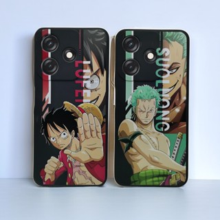 เคสโทรศัพท์มือถือ ลาย King of Thieves Luffy Sauron สีดํา สําหรับ Tecno SPARK 10C SPARK 10 4G SPARK 10 NFC