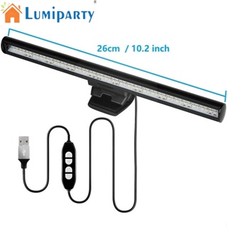 Lumiparty โคมไฟตั้งโต๊ะ Led หรี่แสงได้ ปรับความสว่างได้ ชาร์จ Usb สําหรับอ่านหนังสือ คอมพิวเตอร์