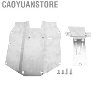 Caoyuanstore RC Car Front Chassis Armor Stainless Steel Rustproof For