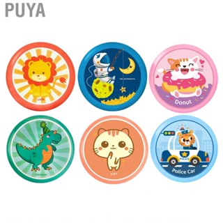 Puya Children s Flying Disc  Soft Sports Toys Stable Flight Improve Responsiveness for Yard