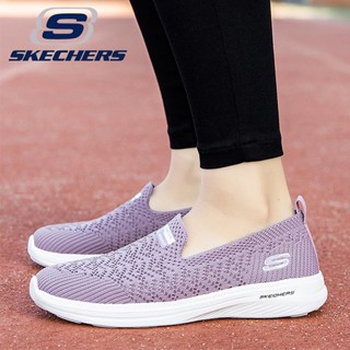 Skechers_ รองเท้าสลิปออนลําลอง น้ําหนักเบาพิเศษ สําหรับผู้หญิง