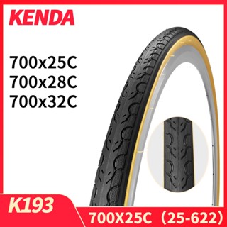 KENDA K193ยางจักรยานเสือหมอบ700C CST 700x23C 700x25c 700x32c CST Skinwall ยางรถจักรยานยางรถ Ultralight 430G อุปกรณ์เสริมจักรยาน