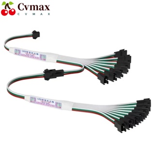 Cvmax เครื่องขยายสัญญาณไฟ LED TTL พิกเซล 3pin DC5-24V ขนาดเล็ก สําหรับ WS2811 WS2812B SK6812